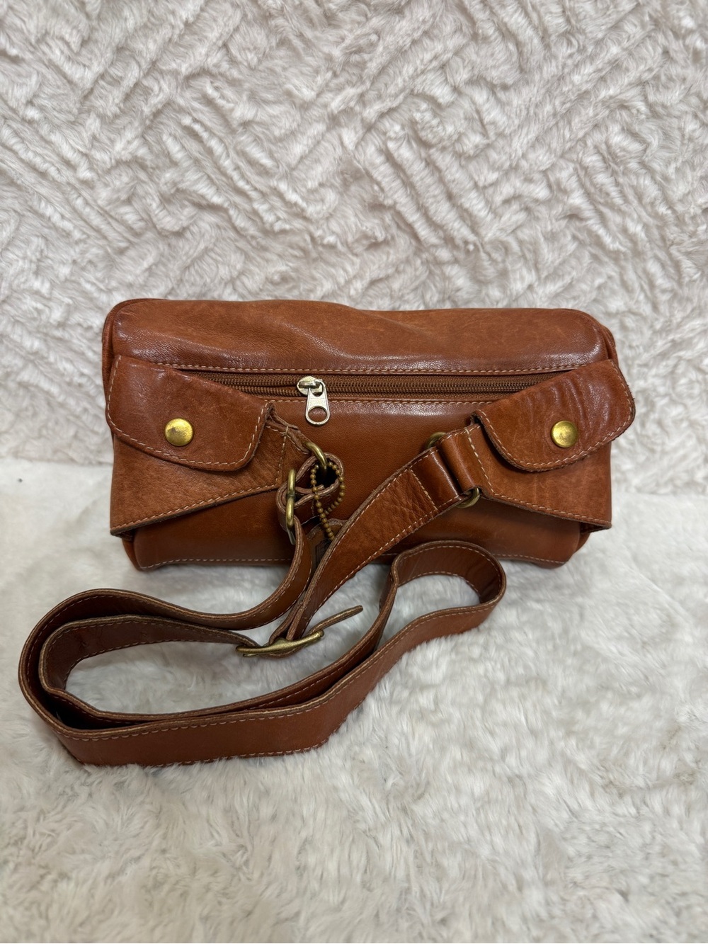 Vintage Coach Leather Belt Bag - Picture 2 of 10